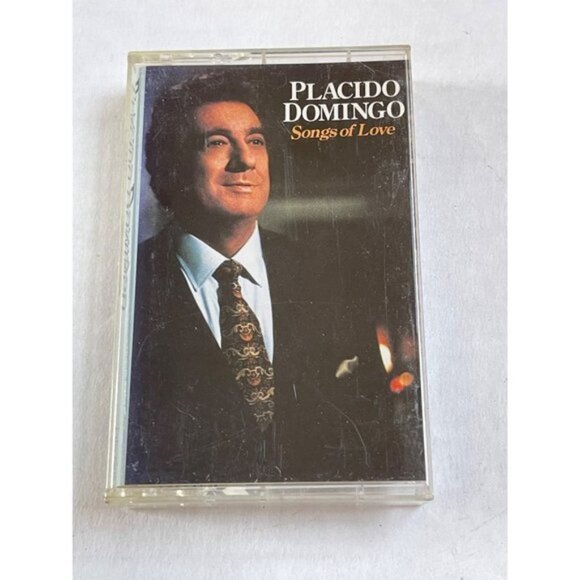 Placido Domingo ongs of Love Cassette Tape 1995 CEMA Special Markets - Picture 2 of 6